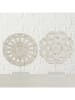 Boltze Decoratief object "Ruhla" crème - (B)19 x (H)26 x (D)5 cm (verrassingsproduct)