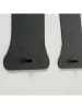 Boltze Garderobenhaken ''Hi'' in Schwarz - (B)38 x (H)30 x (T)2 cm