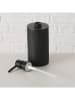 Boltze Zeepdispenser "Bathy" zwart - (B)7,4 x (H)18,5 x (D)7,4 cm
