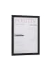 Boltze Spiegel ''Positiv'' in Schwarz - (L)40 x (B)30 cm