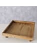 Boltze Tablett ''Zelda'' in Hellbraun - (L)38,2 x (B)38,2 cm