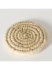 Boltze 5-delige set: onderzetters "Leah" beige - Ø 15 cm