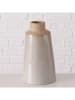 Boltze Vaas "Catrinia" beige - (H)28 x Ø 16 cm