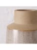 Boltze Vaas "Catrinia" beige - (H)28 x Ø 16 cm