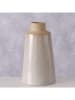 Boltze Vaas "Catrinia" beige - (H)28 x Ø 16 cm