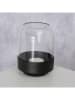 Boltze Vase ''Malena'' in Schwarz - (H)12,5 x Ø 9 cm
