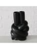 Boltze Vase ''Malko'' in Schwarz - (B)13 x (H)20,5 x (T)10 cm