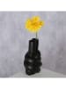 Boltze Vase ''Malko'' in Schwarz - (B)13 x (H)20,5 x (T)10 cm