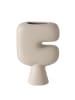 Boltze Vase ''Pasu'' in Beige - (B)15 x (H)22,8 x (T)6 cm