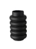 Boltze Vase ''Ribbo'' in Schwarz - (H)25 x Ø 15 cm