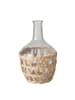 Boltze Vase ''Torino'' in Beige - (H)25,8 x Ø 16 cm