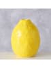 Boltze Wazon "Zitronella" w kolorze żółtym - wys. 12 x Ø 9 cm