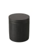 Boltze Voorraadpot "Bathy" zwart - (H)10,7 x Ø 9,2 cm
