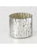 Boltze 2er-Set: Windlichter ''Diska'' in Silber