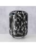 Boltze Windlicht ''Dotty'' in Schwarz - (H)10 x Ø 7 cm