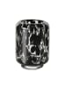 Boltze Windlicht ''Dotty'' in Schwarz - (H)10 x Ø 7 cm