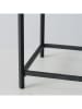 Boltze Windlicht ''Sorina'' in Schwarz - (B)11 x (H)20 x (T)11 cm