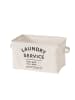 Boltze Wasmand "Laundry" beige - (B)35,5 x (H)21 x (D)22,5 cm