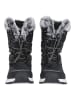 Zigzag Boots "Wesend" in Schwarz/ Weiß