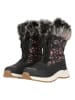 Zigzag Boots "Wesend" in Schwarz/ Pink