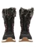 Zigzag Boots "Wesend" in Schwarz/ Pink