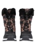 Zigzag Boots "Wesend" in Schwarz/ Hellbraun