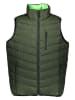 Chiemsee Doorgestikte bodywarmer groen