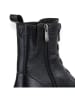 Marco Tozzi Leder-Boots in Schwarz
