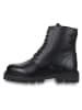 Marco Tozzi Leren boots zwart