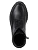 Marco Tozzi Leren boots zwart