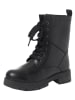Marco Tozzi Leder-Boots in Schwarz