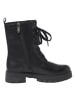 Marco Tozzi Leren boots zwart