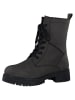 Marco Tozzi Leder-Boots in Anthrazit