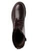 Marco Tozzi Leren boots bruin