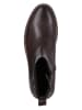 Marco Tozzi Leder-Boots in Braun