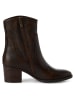 Marco Tozzi Leder-Stiefeletten in Braun
