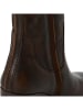 Marco Tozzi Leder-Stiefeletten in Braun