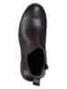 Marco Tozzi Leder-Stiefeletten in Braun