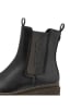 Marco Tozzi Chelseaboots zwart/kaki