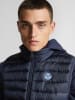 North Sails Doorgestikte bodywarmer donkerblauw