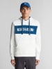 North Sails Hoodie in Weiß /Dunkelblau