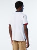 North Sails Poloshirt wit/donkerblauw