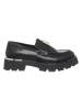 Patrizia Pepe Leren mocassins zwart
