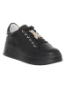 Patrizia Pepe Leder-Sneakers in Schwarz