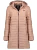 Geographical Norway Doorgestikte mantel "Atika" oudroze