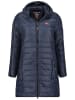 Geographical Norway Steppmantel "Atika" in Dunkelblau