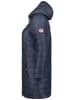 Geographical Norway Doorgestikte mantel "Atika" donkerblauw