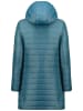 Geographical Norway Doorgestikte mantel "Atika" petrol