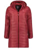 Geographical Norway Doorgestikte mantel "Atika" bordeaux