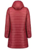 Geographical Norway Doorgestikte mantel "Atika" bordeaux